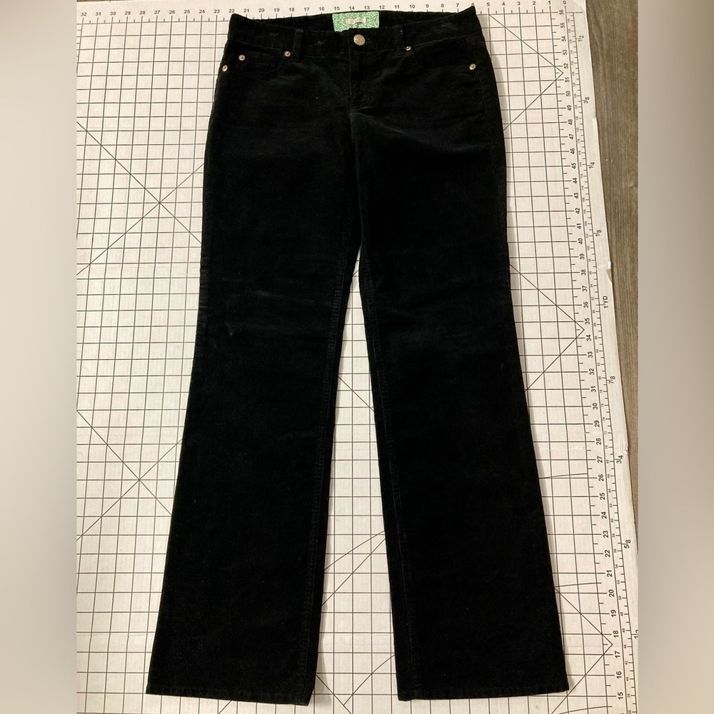 J. Crew Women’s Size 6R Black Corduroy Boot‎ Cut Jeans